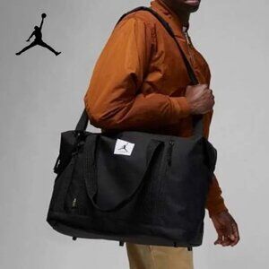 Jordan Flight Duffle Travel Training Gym Bag Black
